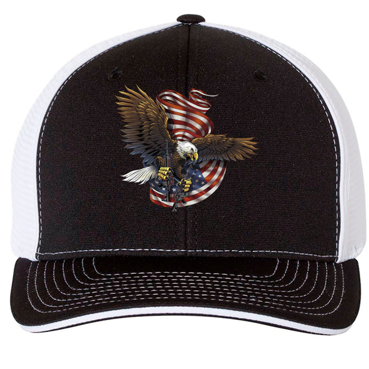 Black/ White Split - 172 - FRONT